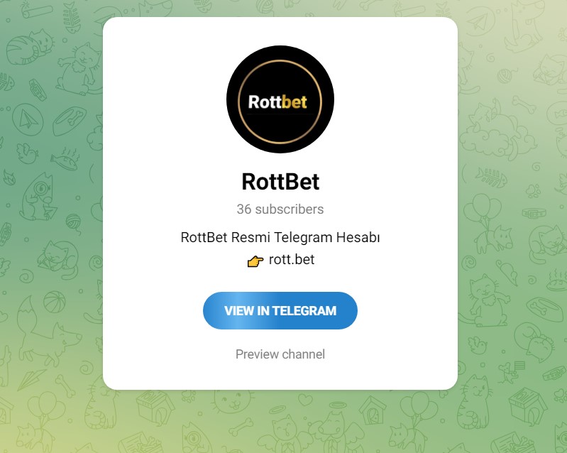 Rottbet Telegram